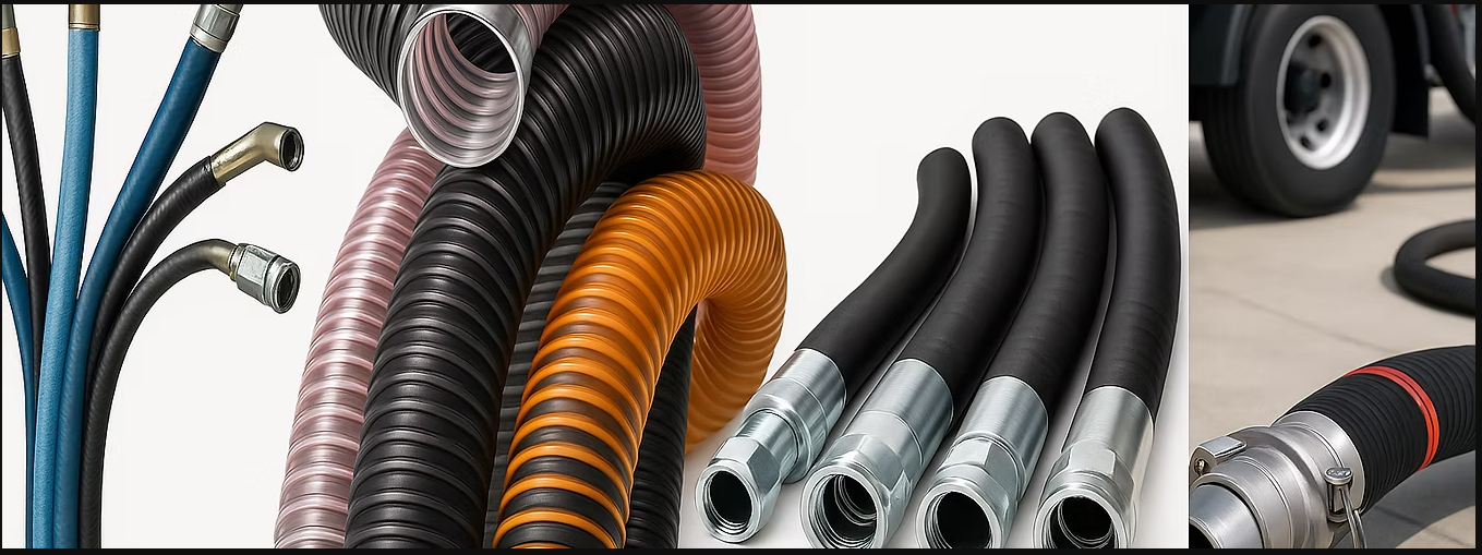 PVC VE KAUÇUK  ENDÜSTRİYEL HORTUMLAR