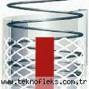 TELLİ ÖRGÜLÜ ŞEFFAF HORTUM