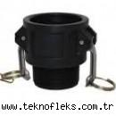 B TİPİ POLİPROPLEN KAMLOK