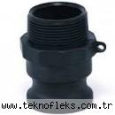 F TİPİ POLİPROPLEN KAMLOK